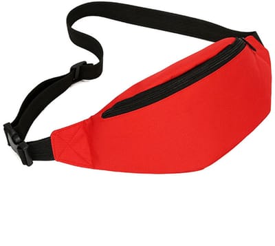 Go Go Gadget - Heuptasje - Fanny Pack - 38x14x8cm - Festival musthave - 1 stuk - Rood