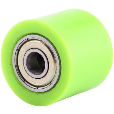 8mm 10mm Aandrijfketting Poelie Roller Schuiver Spanner Wiel Gids Voor Straatfiets Motorfiets ATV Green green