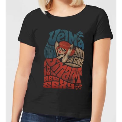 Scooby Doo Smart Is The New Sexy Women's T-Shirt - Black - 3XL
