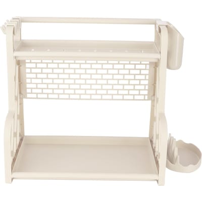 Multifunctioneel Keuken Opbergrek Kruidenflesjes Opbergrek Kruidenrek Houder beige