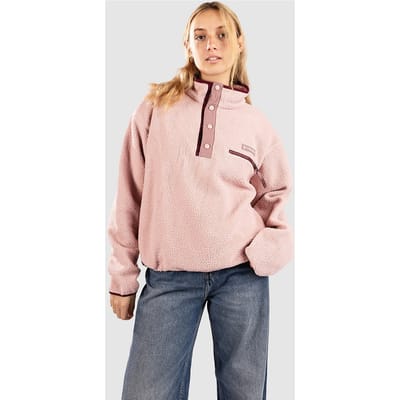 Columbia Helvetia II Cropped Half Snap Fleece Half-Zip Fleece Trui roze
