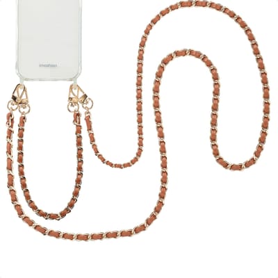 imoshion Universeel PU Leather Cord - Telefoon Ketting - GSM Koord - Bruin