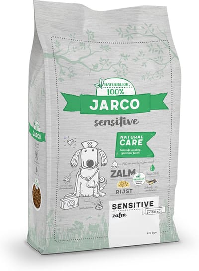 Jarco Dog Sensitive Natural Care Zalm - Hondenvoer - 2.5 kg