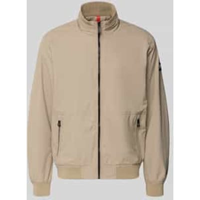 regular fit jack met opstaande kraag