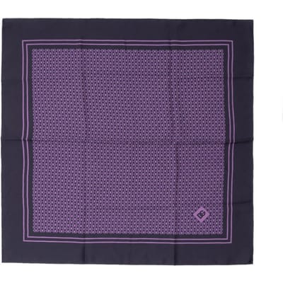 Zijde Sjaal Geometrisch Patroon
