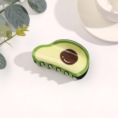 Set van Avocado Haarspelden van Acrylaat voor Decoratieve Haaraccessoires bij Feesten en Bruiloften - Unieke en Stijlvolle Haardecoratie