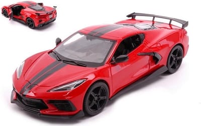 Chevrolet Corvette Stingray Coupe 2020 Rood 1-24 Maisto