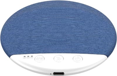 Kussen Speakers - Slaap Hoofdtelefoon - Rustig Slapen - Beengeleiding Technologie - 9.8x9.8x1.2cm - Wit