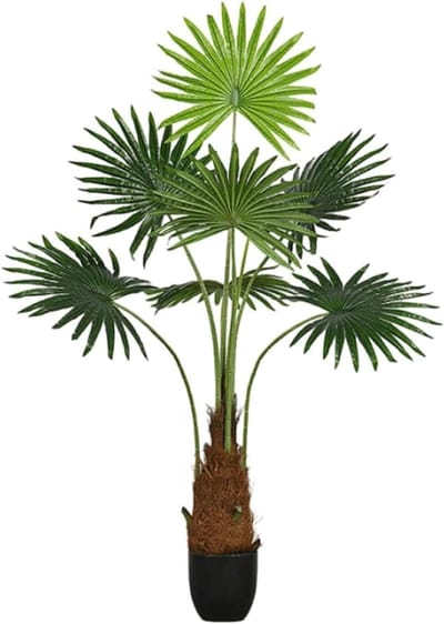 Kunstplant Bomen - Nepboom Pot - Binnen Buiten - Onderhoudsvrij - 140 cm - Groen