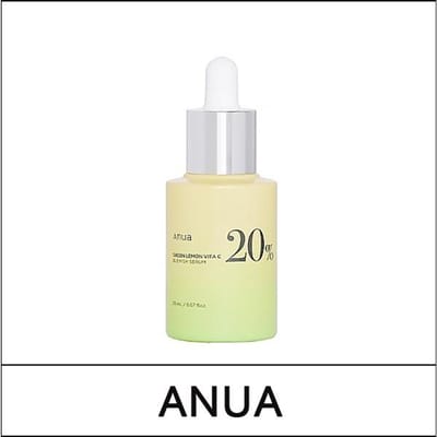 Anua Groene Citroen Vita C Vlekken Serum 20% 20g + WILLEKEURIG CADEAU
