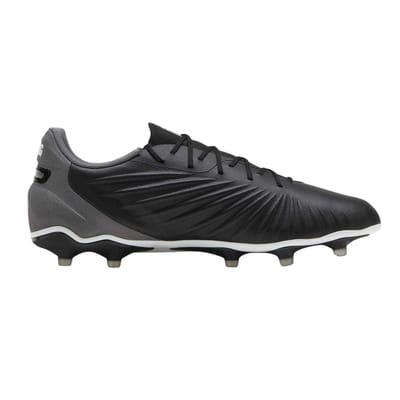 Puma Heren King Match Stevige Grond Voetbalschoenen (Puma zwart/wit)