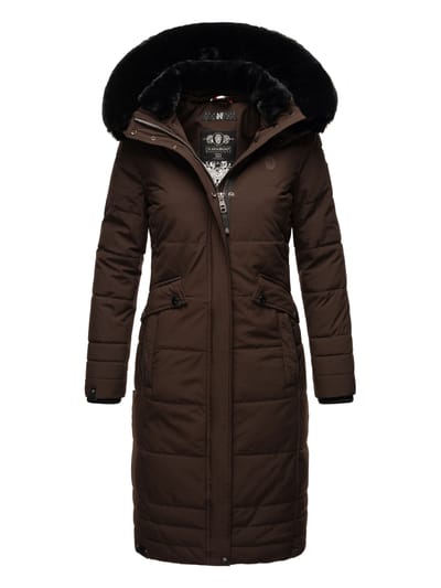 Navahoo Dames Winterjas Fahmiyaa – Lang, Warm & Functioneel met Capuchon
