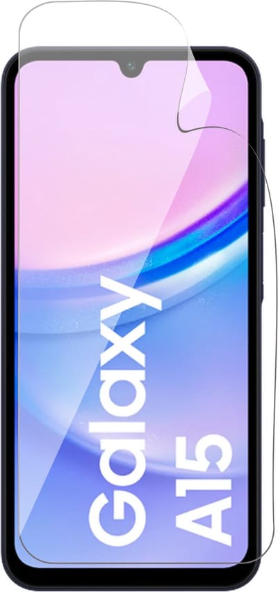 Screenprotector geschikt voor Samsung Galaxy A15 - 1x FlexGuard Screen Protector