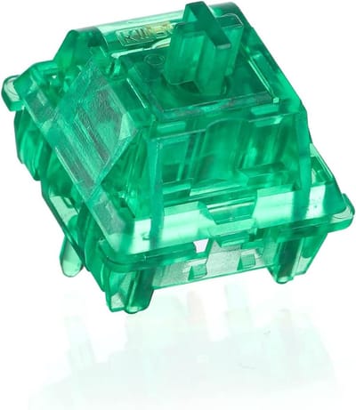 Mechanische Toetsenbordschakelaars - Schakelaars - Gaming DIY - Gepalladeerde contactpunten - 35 stuks - Groen