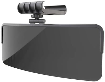Dailygoods- Zonnescherm 360° Verstelbaar - Zonneklep Auto - Waterdicht - Schokbestendig - Stofdicht - Hoogwaardig ABS Materiaal