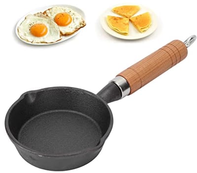 Mini Eierpan - Koekenpan Ontbijt - Ontbijt Bakken - Antiaanbaklaag - 10 cm - Standaard