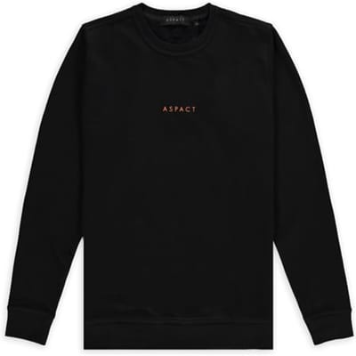 Aspact Abstract 3d Sweater Black Maat: S | Sweaters Outlet | Unisex | Zwart