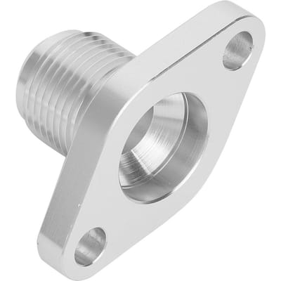 Aluminium 12 AN Turbo Olieafvoer Retourflens Geschikt voor T3 T4 T34 T04 GT40 GT50 GT55