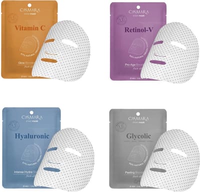 Casmara Vliesmasker 4x hyaluronic, Glycolic, Retinol & Vitamine C