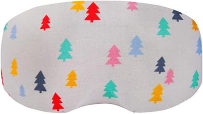 Coolcasc Coolmasc Brillenkoker - Beschermhoes voor Bril - Gemaakt van Gerecycled Polyester - Kerstboomdesign - 1 Maat