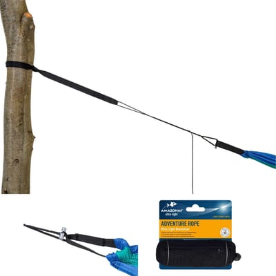 Ultra-Light Adventure Rope Touwset voor Hangmatten - Lichtgewicht en Sterk tot 150 kg