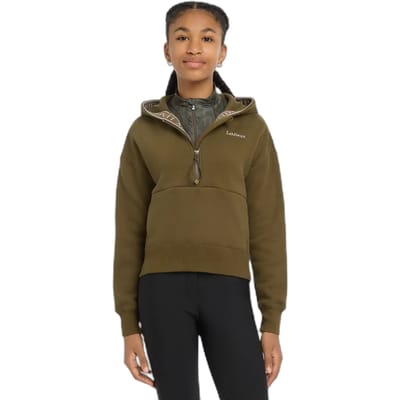 Kinderen sweatshirt met halve rits LeMieux Rider Hettie