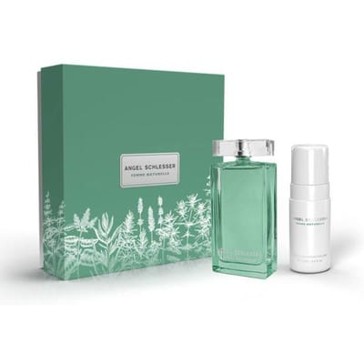 Angel Schlesser Femme Naturelle Eau De Toilette Vaporisateur 100 ml Coffret 2 Pièces blue