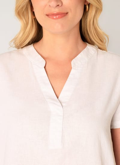 BASE LEVEL Yacin Dresses - Natural White - maat 38