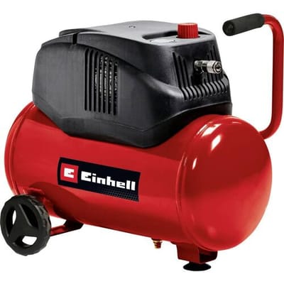 Einhell Elektrische Compressor TC-AC 200/24/8 OF - 1200 W - 8 bar - 24 L tank - Aanzuigcapaciteit: 180 l/min - Olievrij