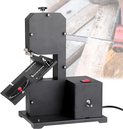Mini Lintzaagmachine - Tafelzaag Set - Houtbewerking Klussen - 4-in-1 Multifunctioneel - 70 mm zaaghoogte - Multicolor