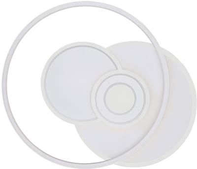 LED plafondlamp eetkamerlamp woonkamerlamp, dimbare afstandsbediening, geheugen nachtlamp, 50W 3600lm warm wit-koud wit 3000-6000K, L 54 cm
