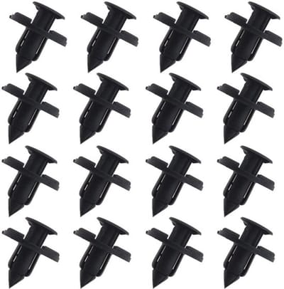 Dailygoody - Auto Bumper Retainer Clips - 50 Stuks - Nylon - Zwart