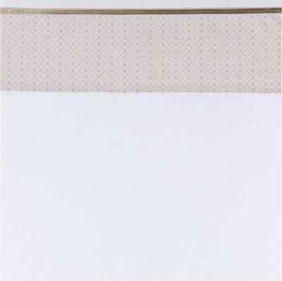 Briljant Baby Joy - Katoen - Kinderlaken - Wiegje - 75x100 cm - Taupe