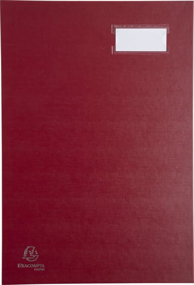Exacompta 8x Handtekenmap - 20 Indelingen - Rood - 57025E
