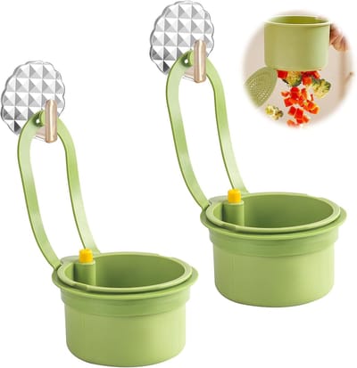 Hanging Removable Afvoerzeef 2 Stuks - Handige Keuken Organizer voor Wasbak en Afvoer zonder Vettige Handen