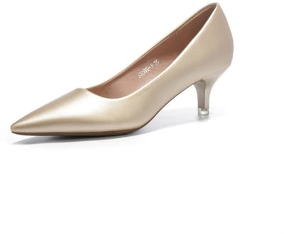 Bovista Hakken Dames Schoenen - Pumps - Schoenen - Goud - Maat 35