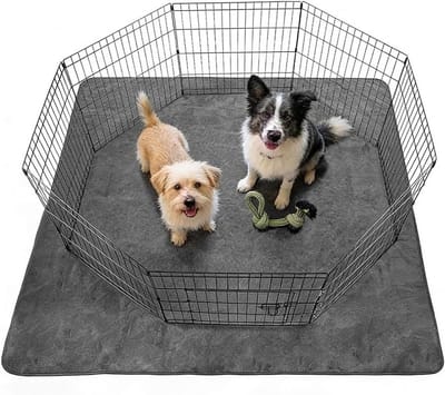Wasbare puppy onderlegger, waterdichte hondendeken, snel absorberend en herbruikbare PIPI-pads voor honden, katten en cavia's, 1 stuk: 168 x 125 cm