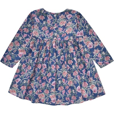 Louise Misha Dress Roulotta Blue Wild Flowers Size: 24M | Dresses Outlet | Unisex | Blauw