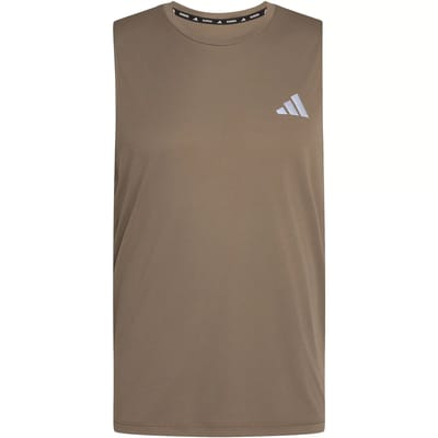 Adidas Adi365 Running Essentials Mouwloos T-shirt Bruin L Man