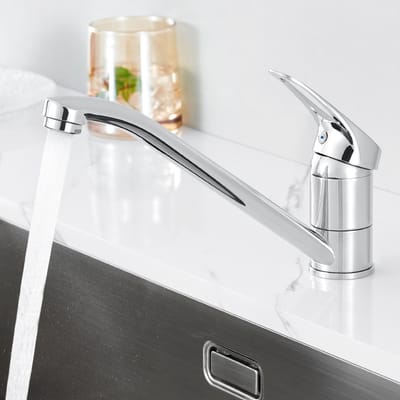 Auralum max Keukenkraan Chroom - Kraan Keuken - Mengkraan Keuken - Keuken Kraan - Keukenkranen - 360° Draaibare Uitloop