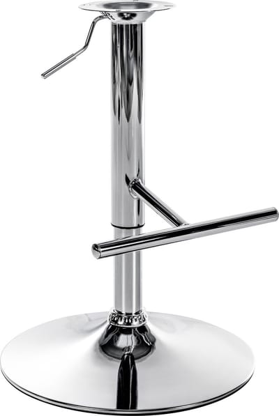 CLP Vervangend T-onderstel voor barkruk - Barkruk frame - chroom