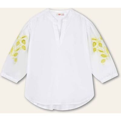 Oilily Bank Blouse- maat34 Bright Wit