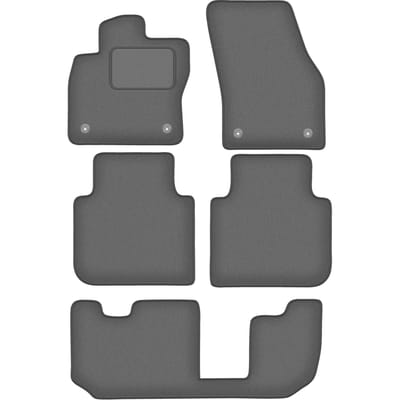 Grafiet automatten voor: Volkswagen Tiguan Allspace 7-zitter (2017-)