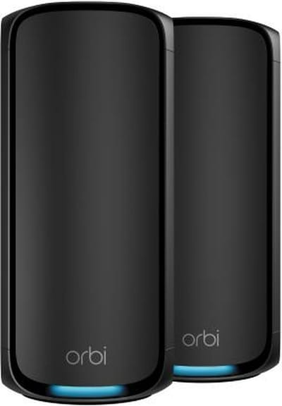 Netgear Orbi 970 Series RBE972SB - Wi-Fi system - Wi-Fi 7 - desktop - Mesh router 802.11a/b/g/n/ac/ax/be (Wi-Fi 7)