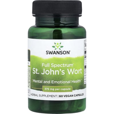Full Spectrum® St. Sint-Janskruid, 375 mg, 60 plantaardige capsules