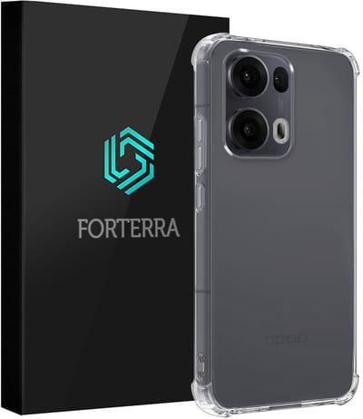 Hoesje Geschikt voor Oppo Reno 13 Pro - Sterk & Shockproof - Siliconen Shock Case - Hoes Cover - Transparant