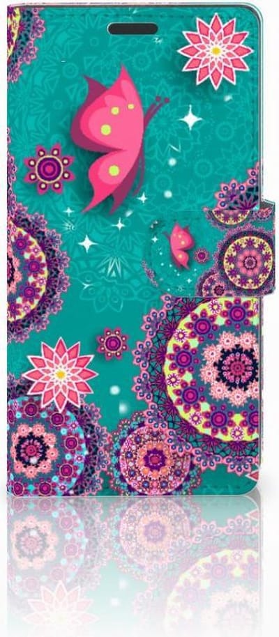 Sony Xperia Z3 Hoesje Cirkels en Vlinders