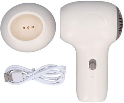 Draadloze Draagbare Babyföhn - Geluidsarme Föhn - Veilige Blazen - Melkachtig Wit en Bruin - Zachte Temperatuur - Voor Baby's en Peuters