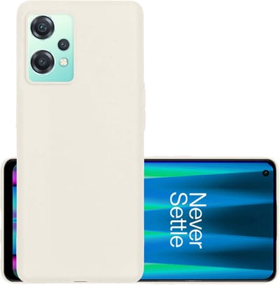 Hoesje - Geschikt voor OnePlus Nord CE 2 Lite - Sterk & Shockproof - Hoes Cover - Siliconen Case - Wit