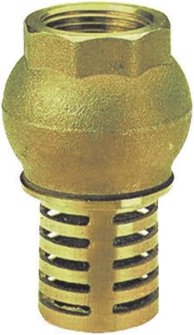 Bodemventiel - Toiletventiel Kraan - Toilet Reparatie - Messing Materiaal - 3/4 Inch - Messing